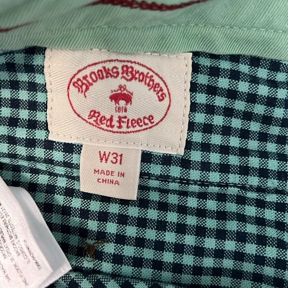 Brooks Brothers Green Chino Short Size 31