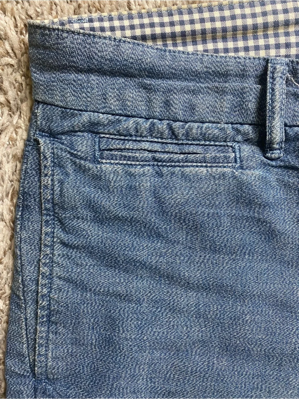 Hiroshi Kato Selvedge Japanese Denim Shorts 30 Made in USA