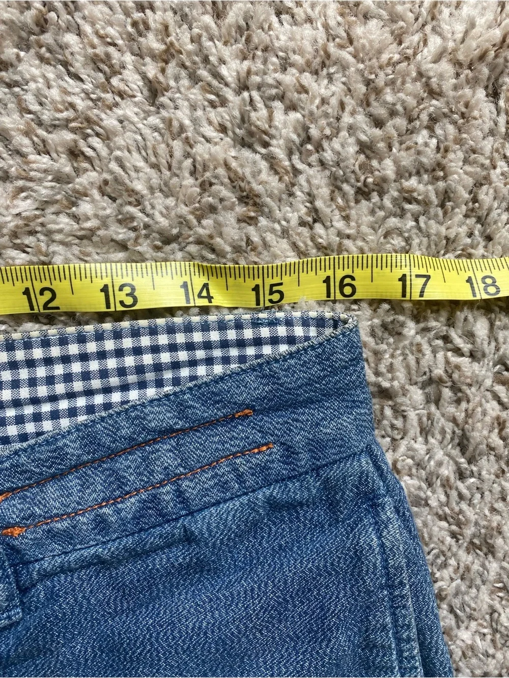 Hiroshi Kato Selvedge Japanese Denim Shorts 30 Made in USA