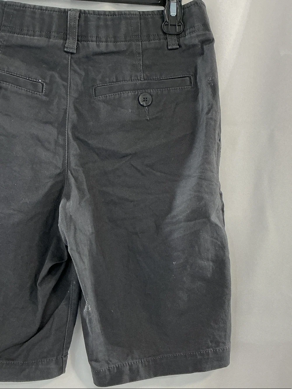 urban pipeline MaxFlex Black Flat-Front Men's Shorts