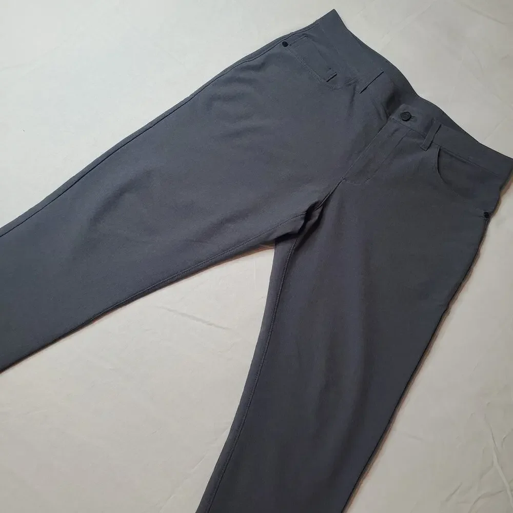 Public Rec Mens Size 32X28 Slim Leg Workday Pants Gray
