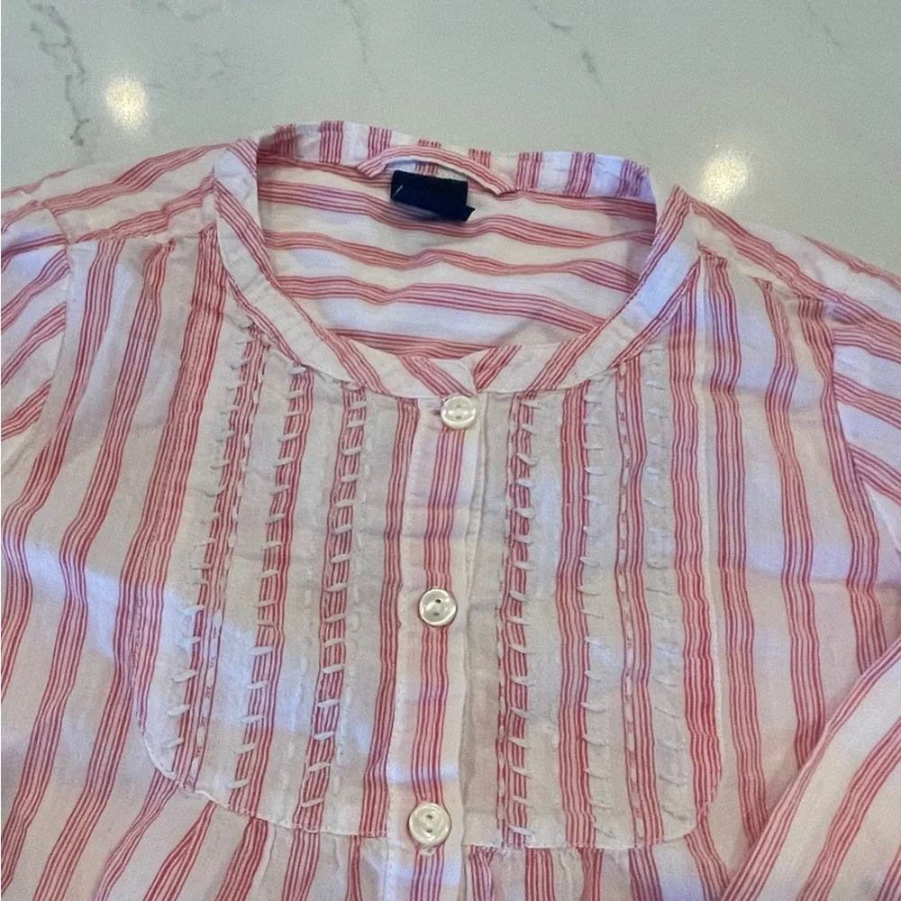 Girls GAP Kids Pink Striped Shirt