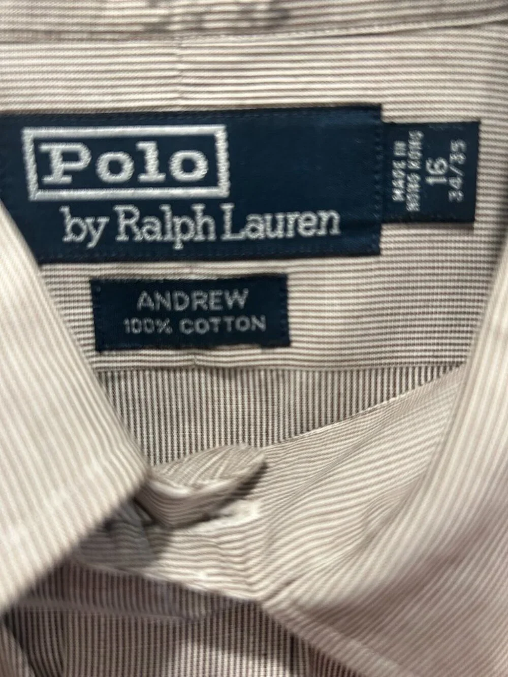 Polo Ralph Lauren add touch
