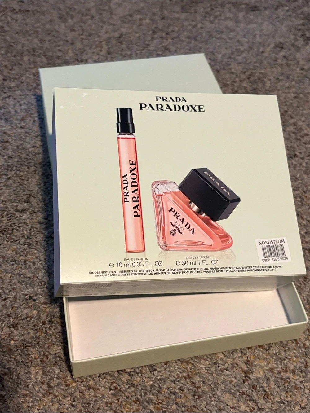 Prada empty box