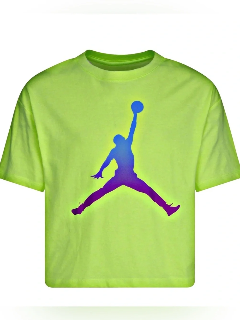 Girls' Lime Green Basketball Graphic Tee and Skort Set