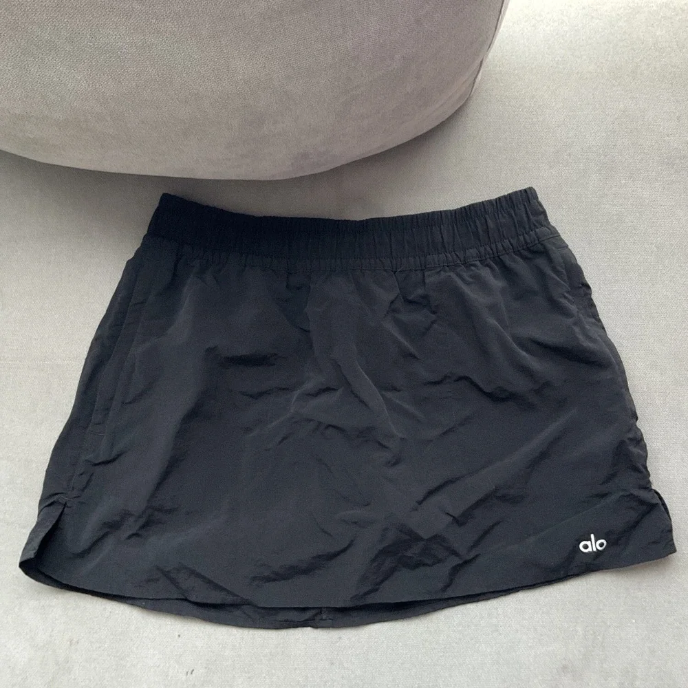Alo Yoga Alumni Tennis Skirt Black S