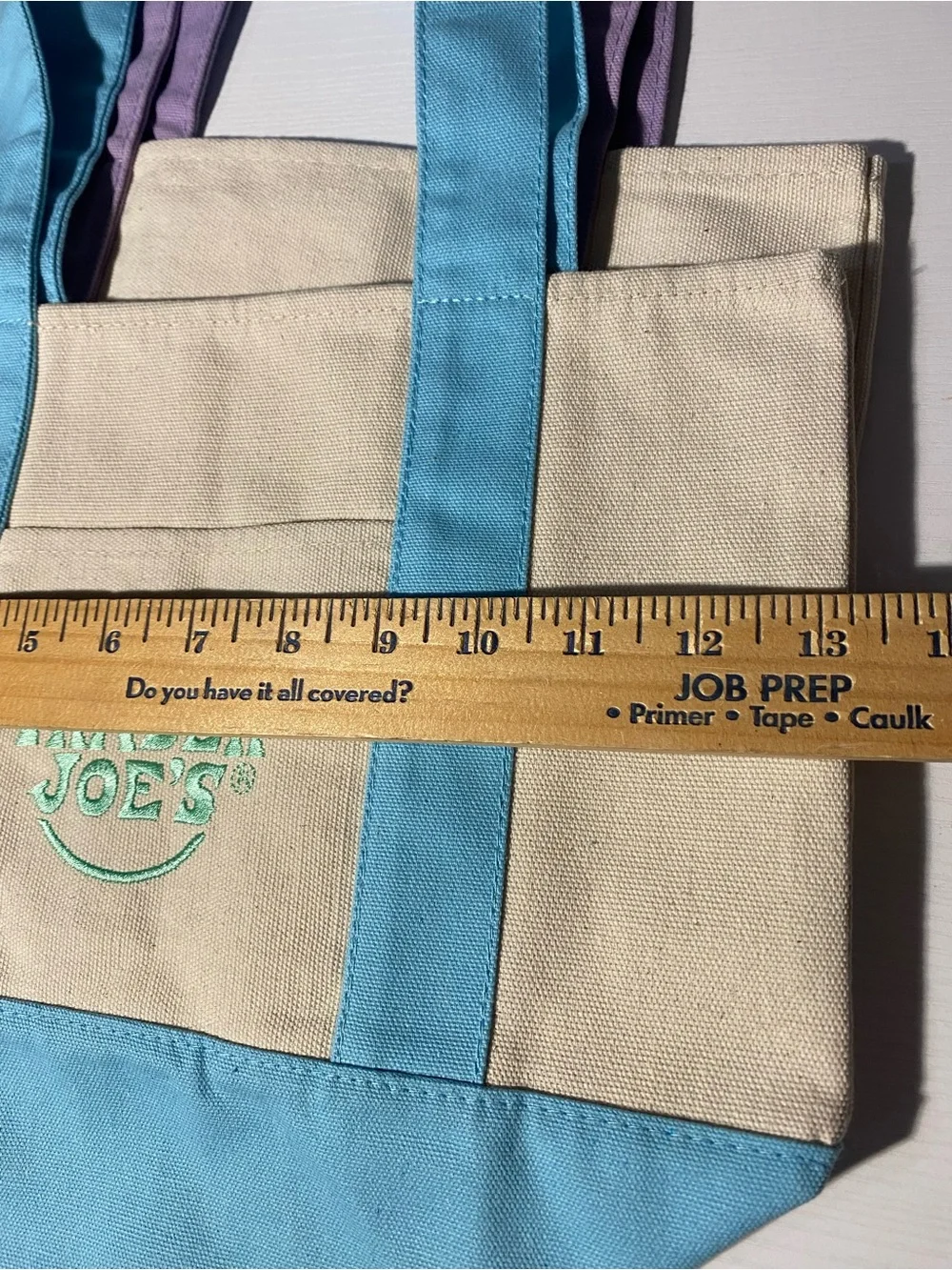 Trader JoeS canvas tote