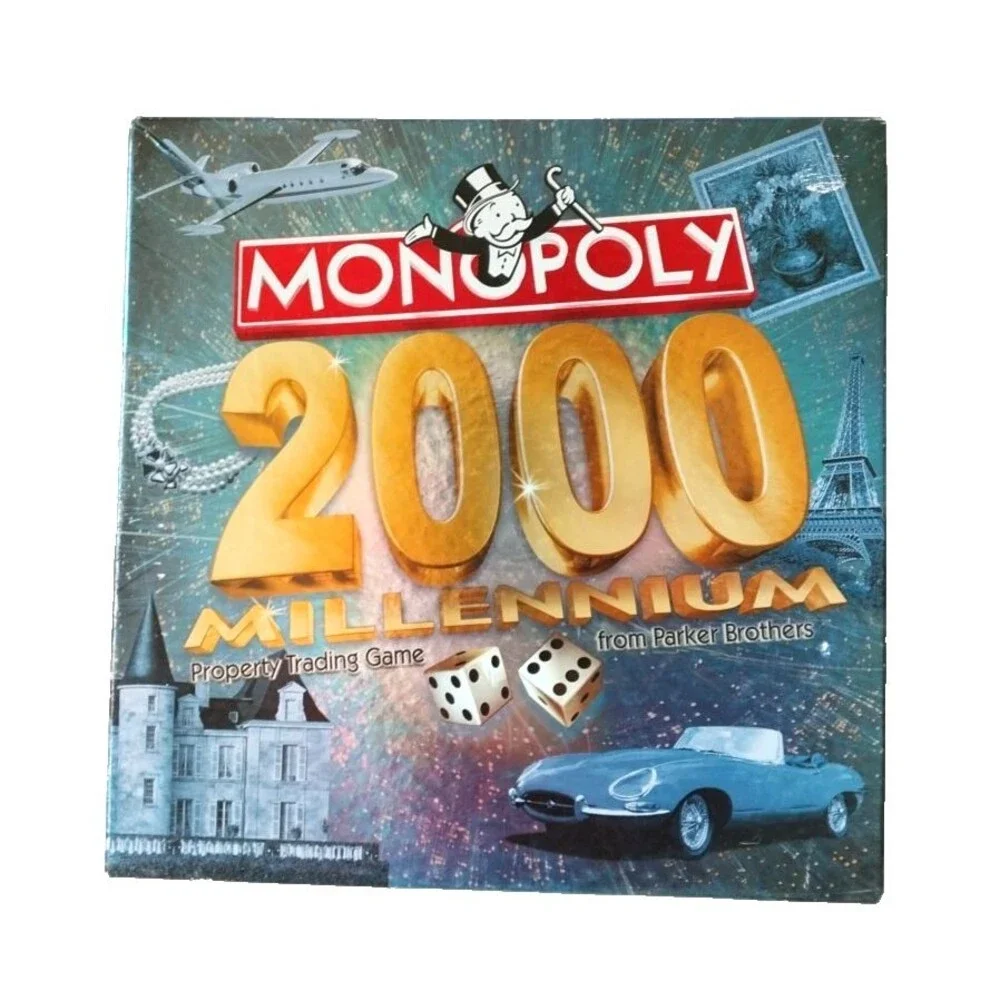 Monopoly 2000 Millennium Edition Board Game Parker Brothers 12+