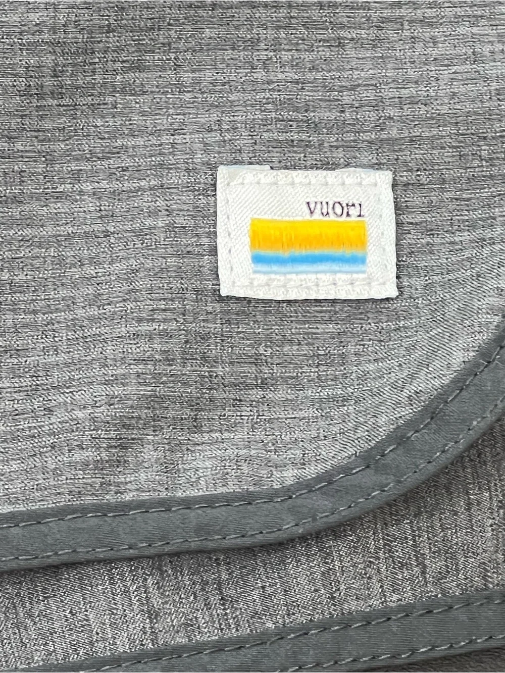 Vuori Banks Shorts Mens Large Gray Unlined 7.5