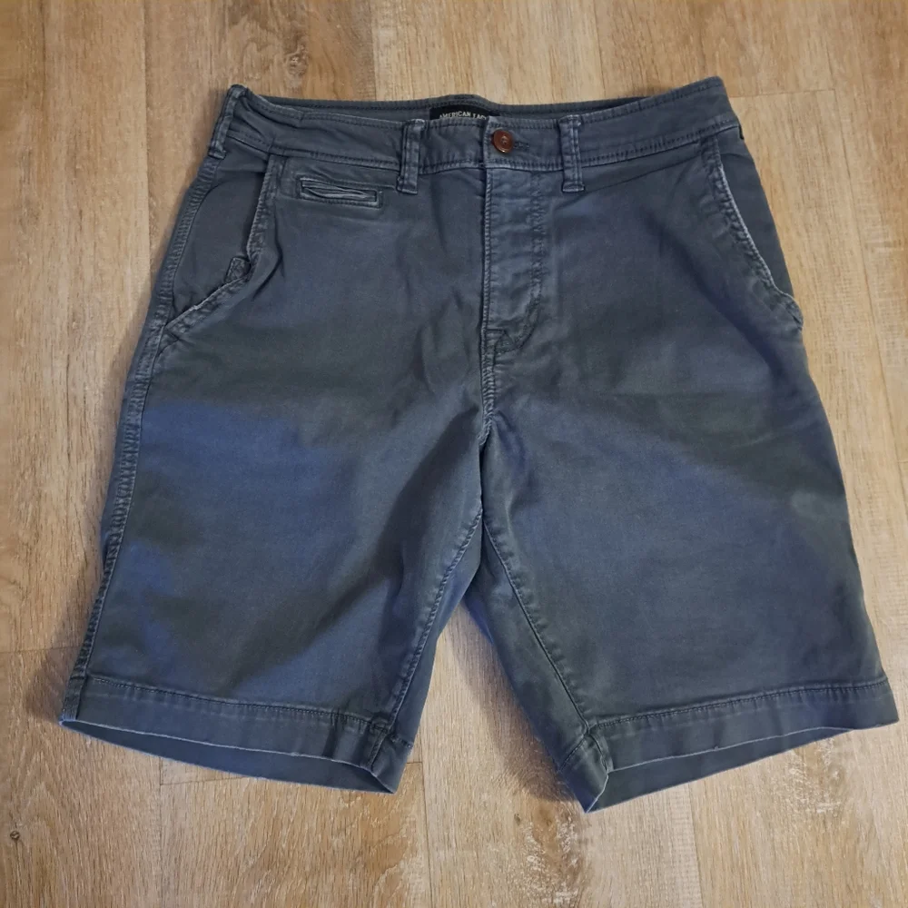 American Eagle Outfitters Flat-front Chino Shorts Men's Size 30