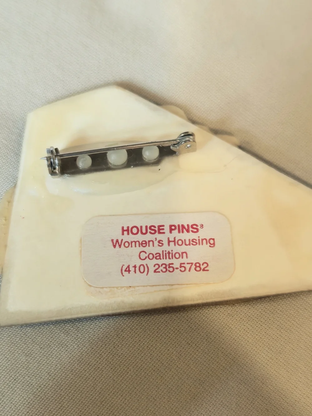 House pin glazed ceramic