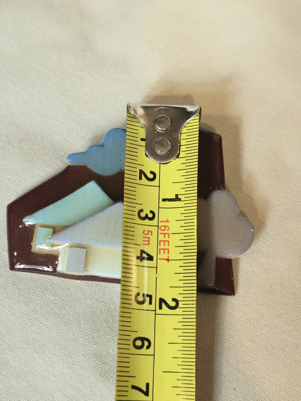 House pin glazed ceramic
