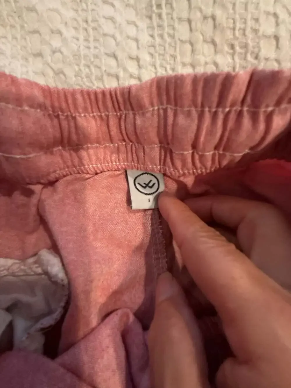 Wowie Men's Flow Shorts in Pink with Tribal Print Detail