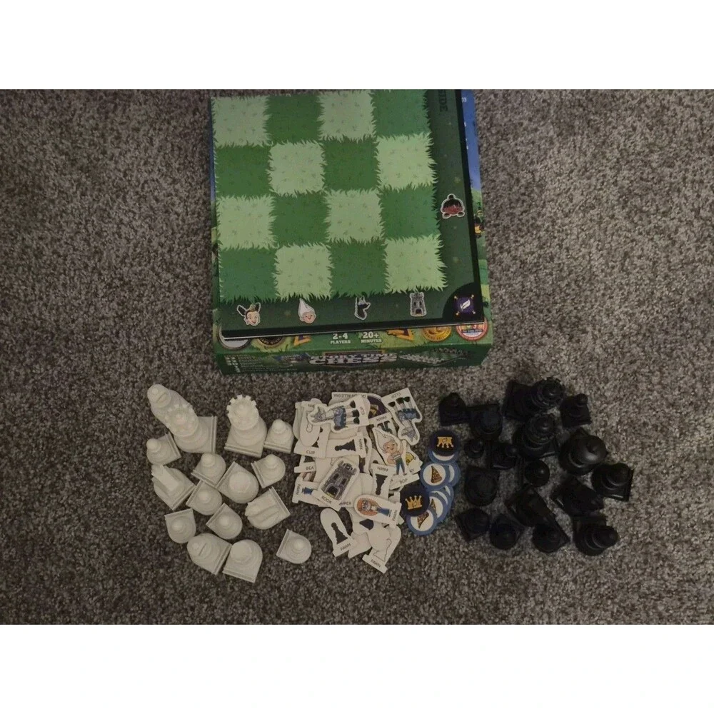 Story Time Chess Educational Game Learn Chess Replacement Parys NOT COMPLETE