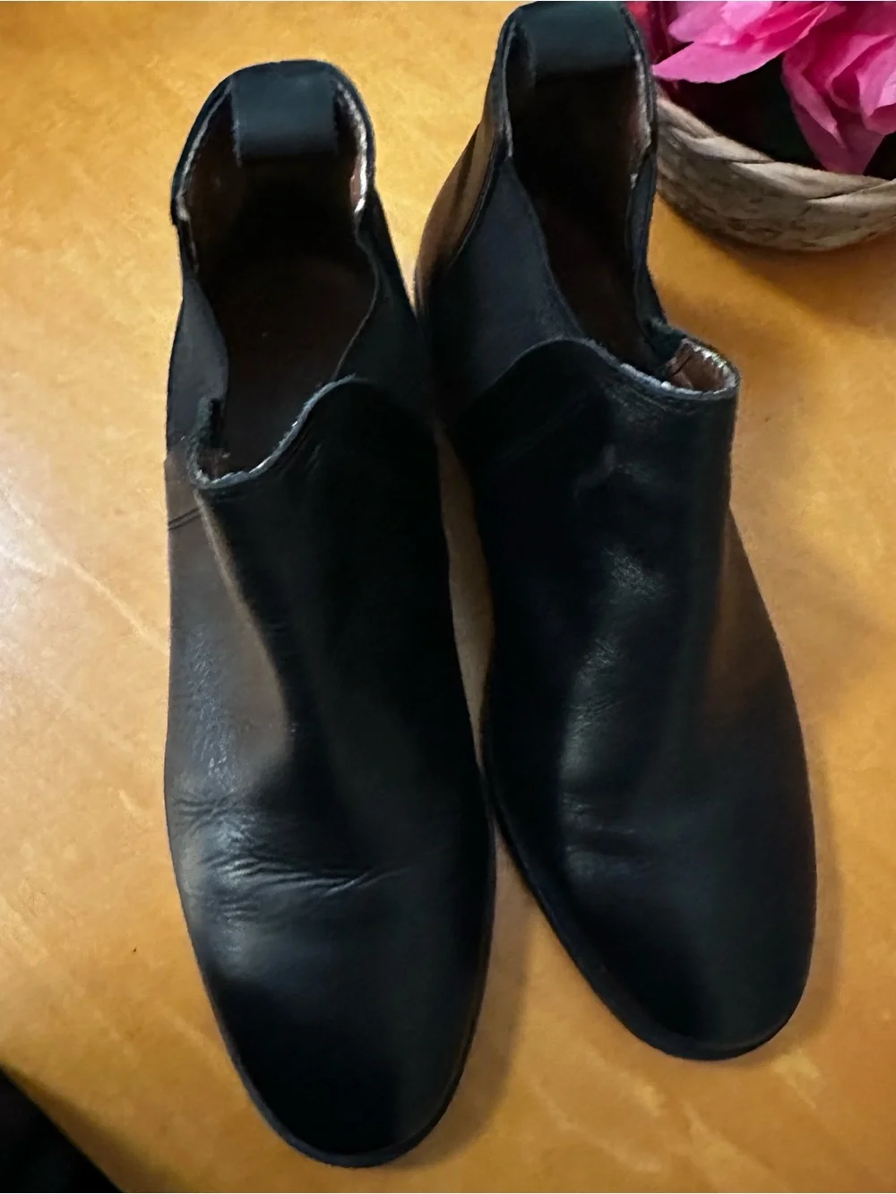 Topshop smooth black