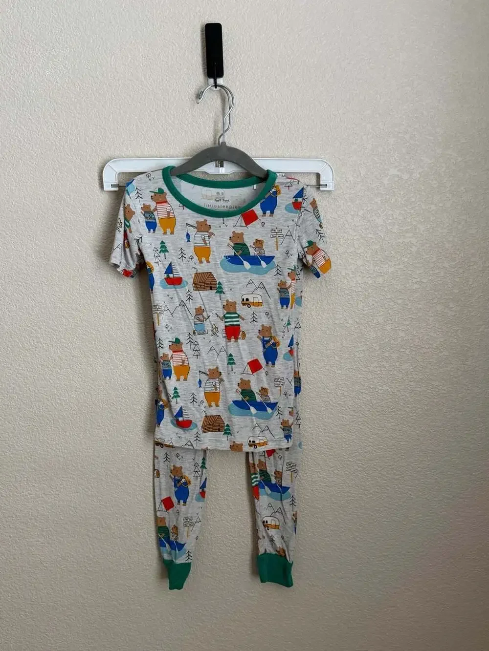 Little Sleepies Short Sleeve Pajama Set, 4T