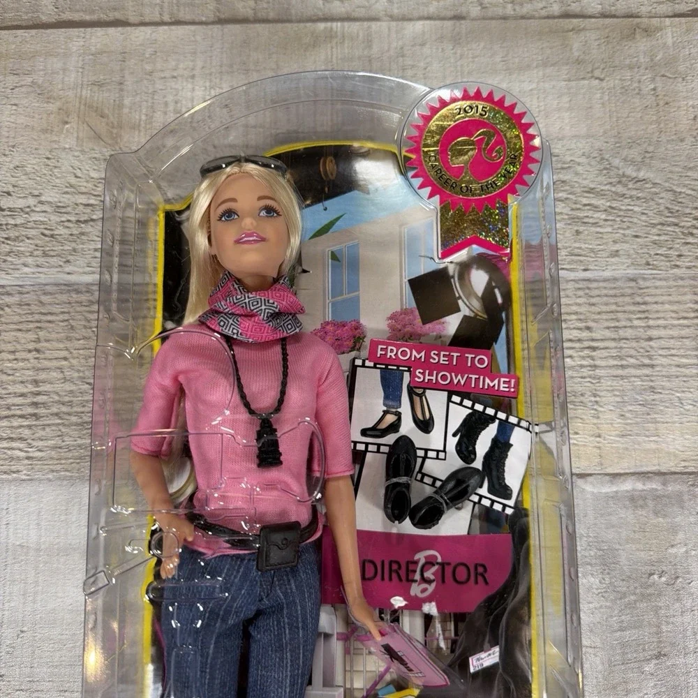 Barbie Film Director Doll 2015 Career of the Year Mattel New in Box CCP42 NIB