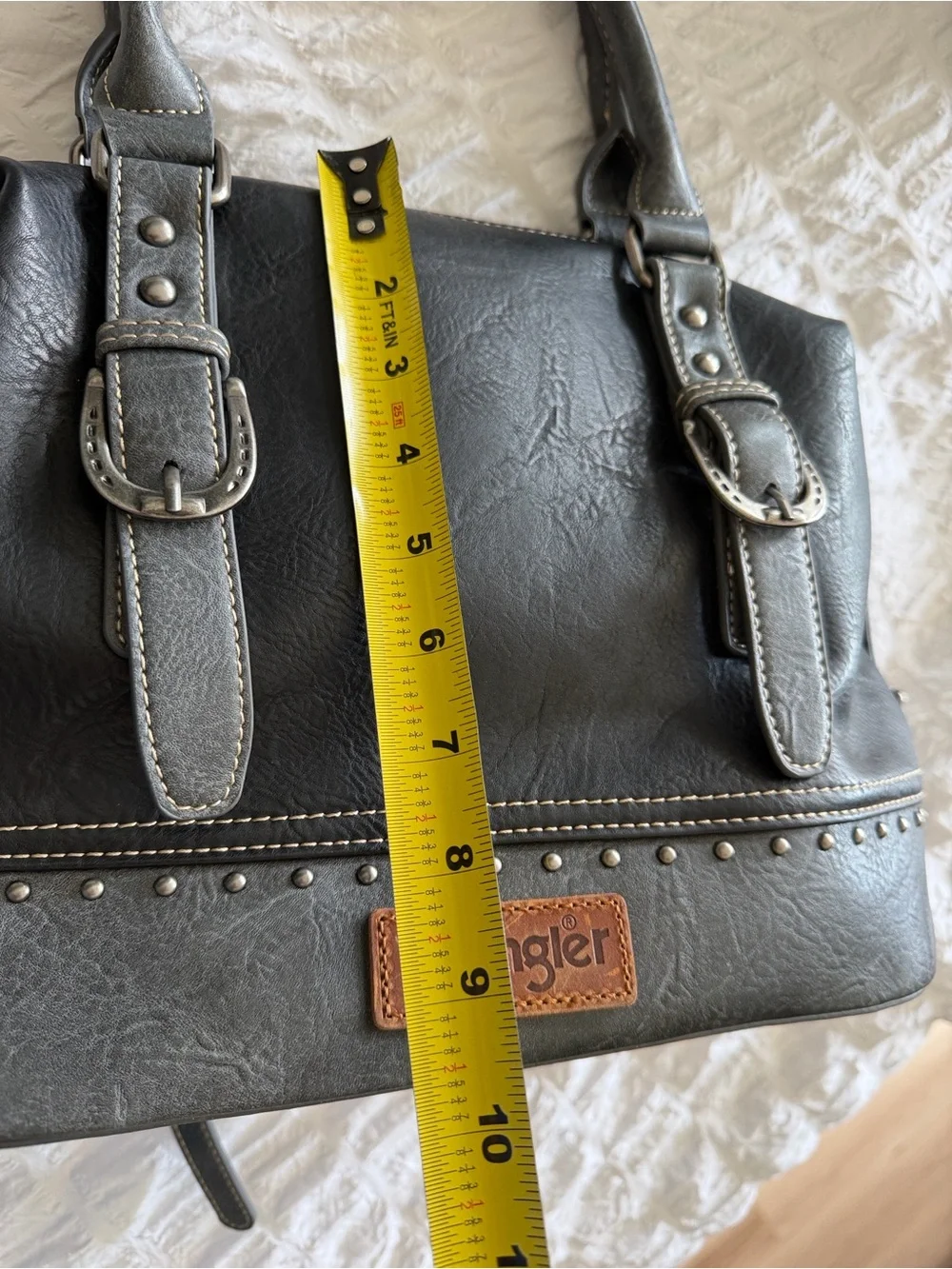 Wrangler satchel black