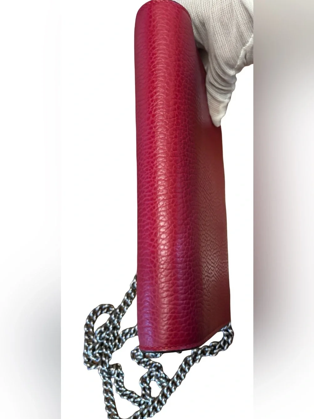 Gucci Dionysus Mini Chain Wallet in Red w/COA-Excellent Condition