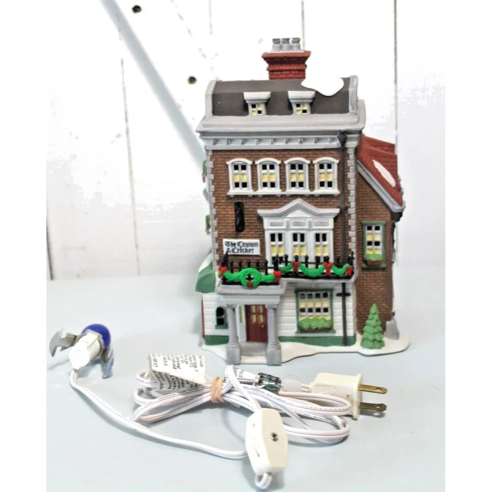 Department 56 shape making cricket