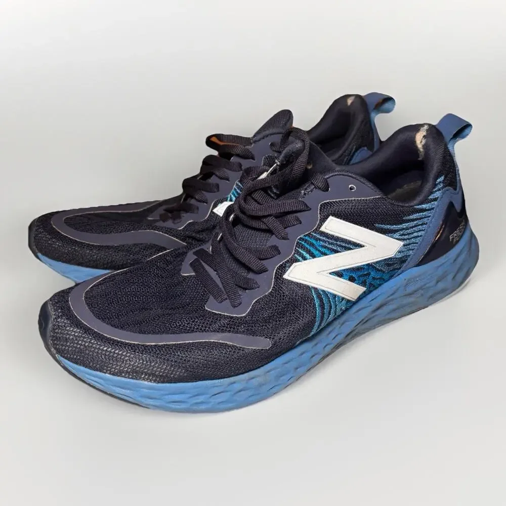 New Balance Fresh Foam Running Shoes Men’s 8 Navy Blue Athletic Sneakers