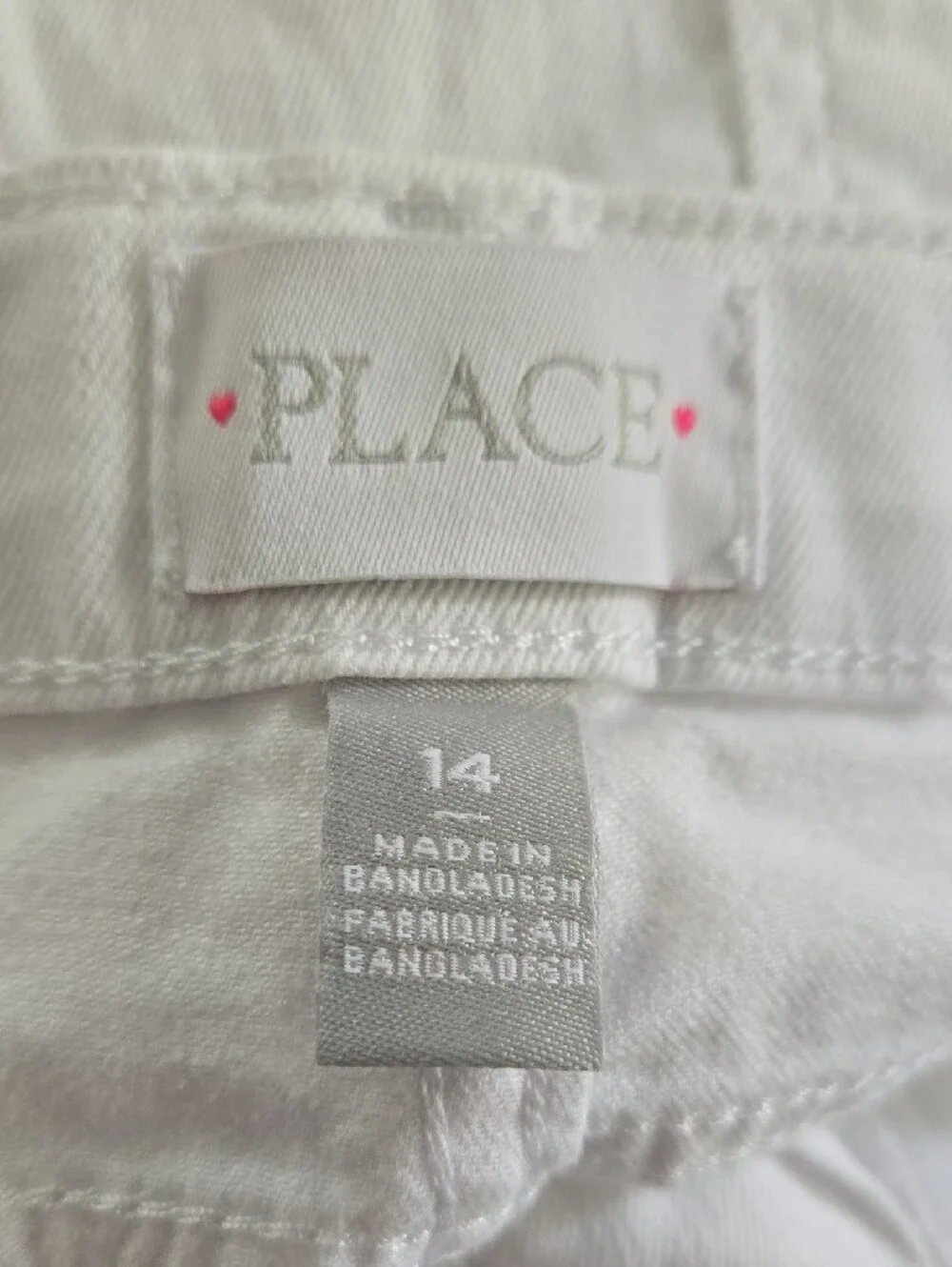 The Childrens Place classic white