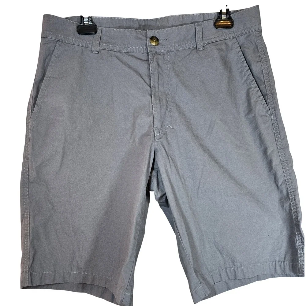 Columbia Sportswear Men's Gray Chino Golf Shorts Size‎ 32W 10