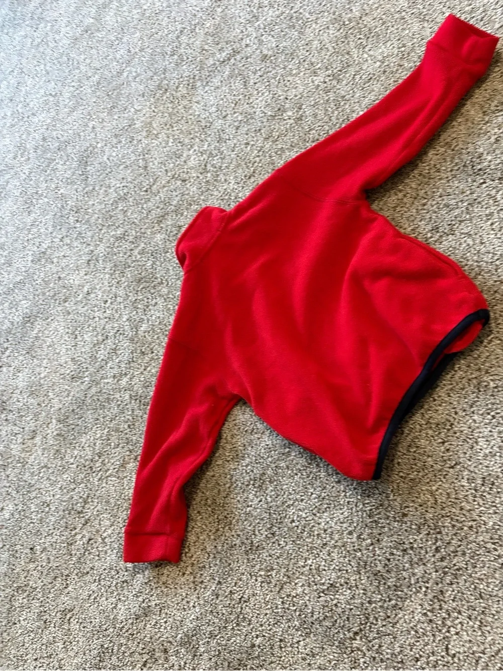 Nautica chest fleece collar