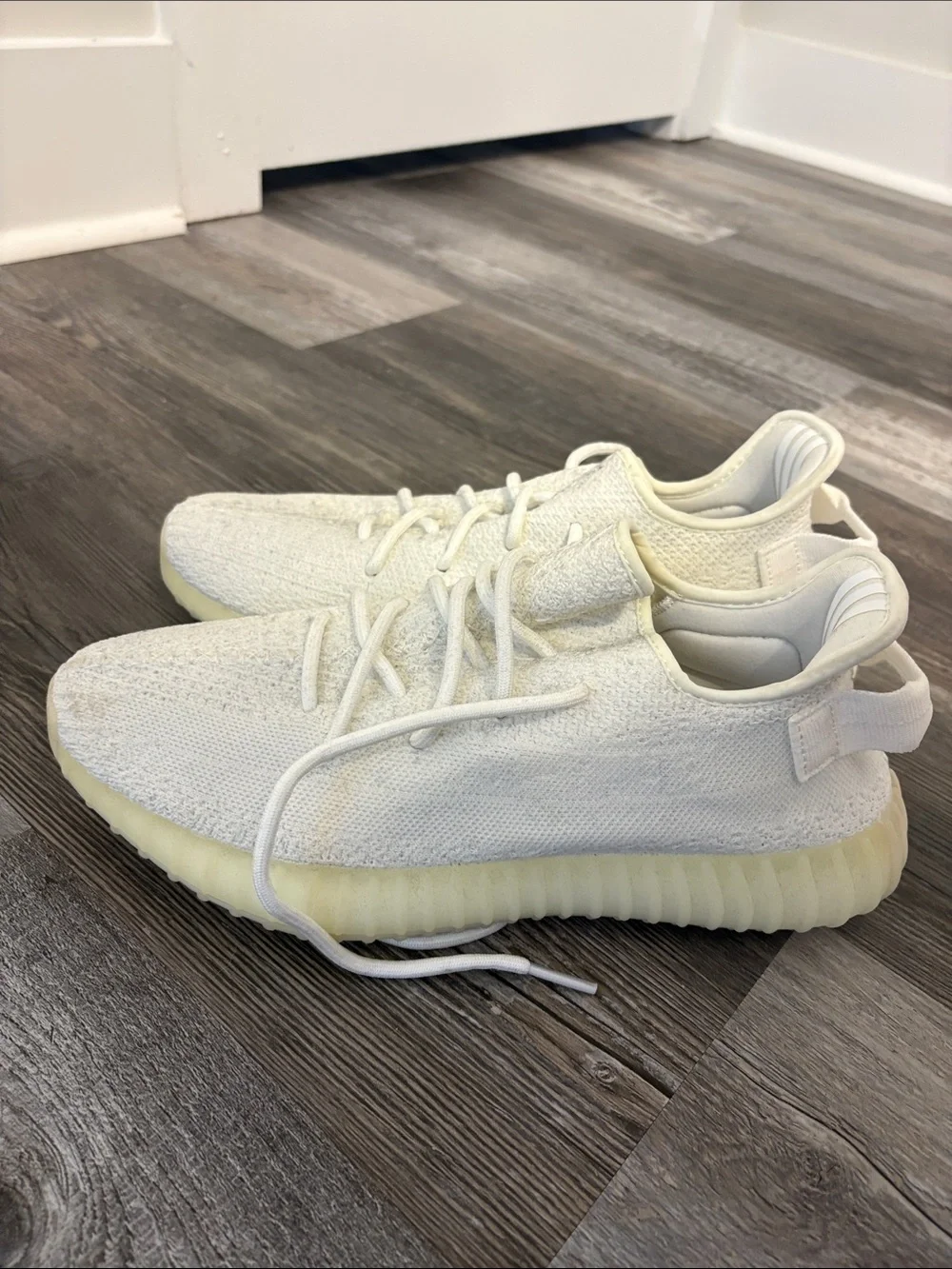 Yeezy cream knit