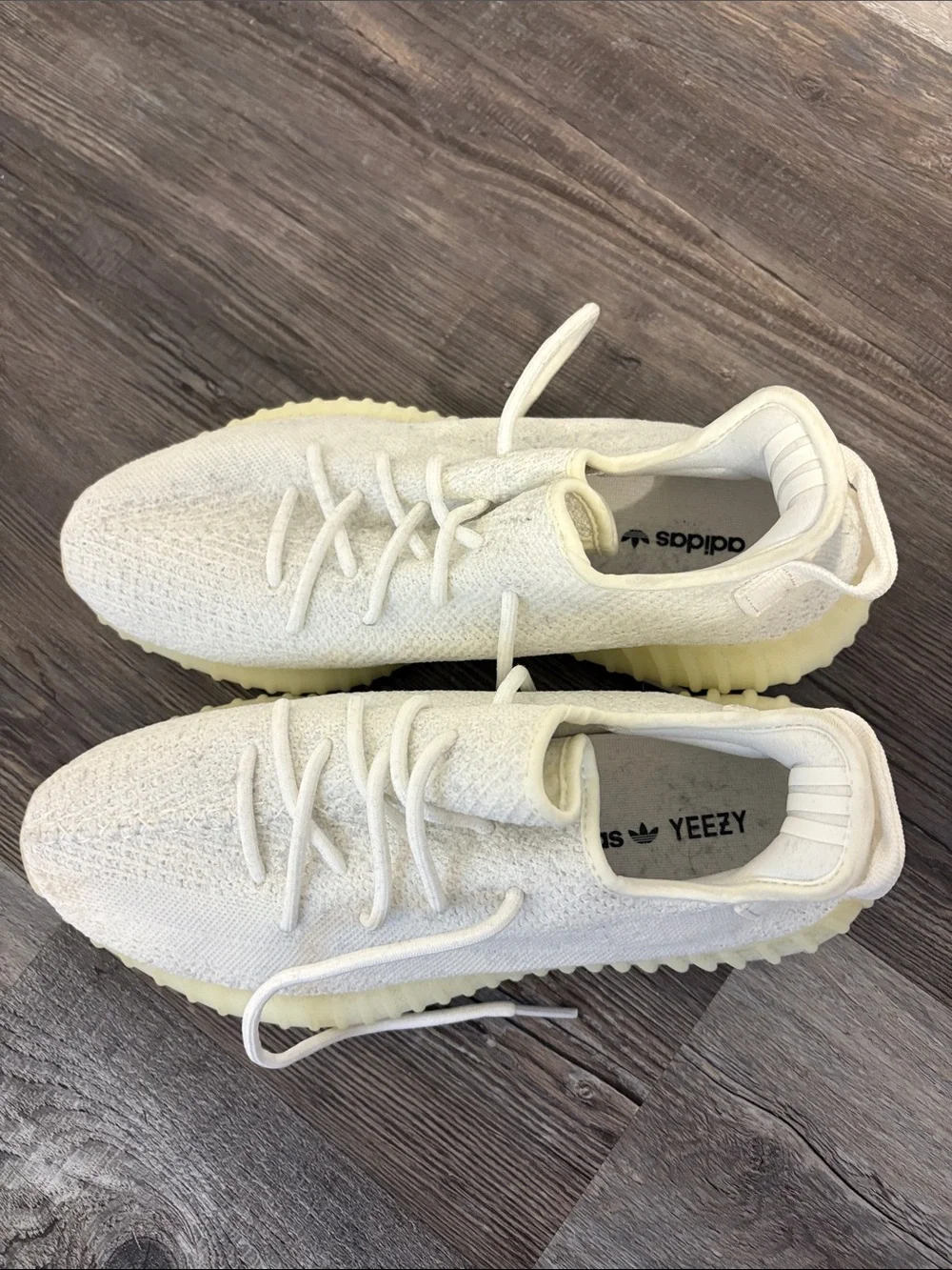 Yeezy cream knit