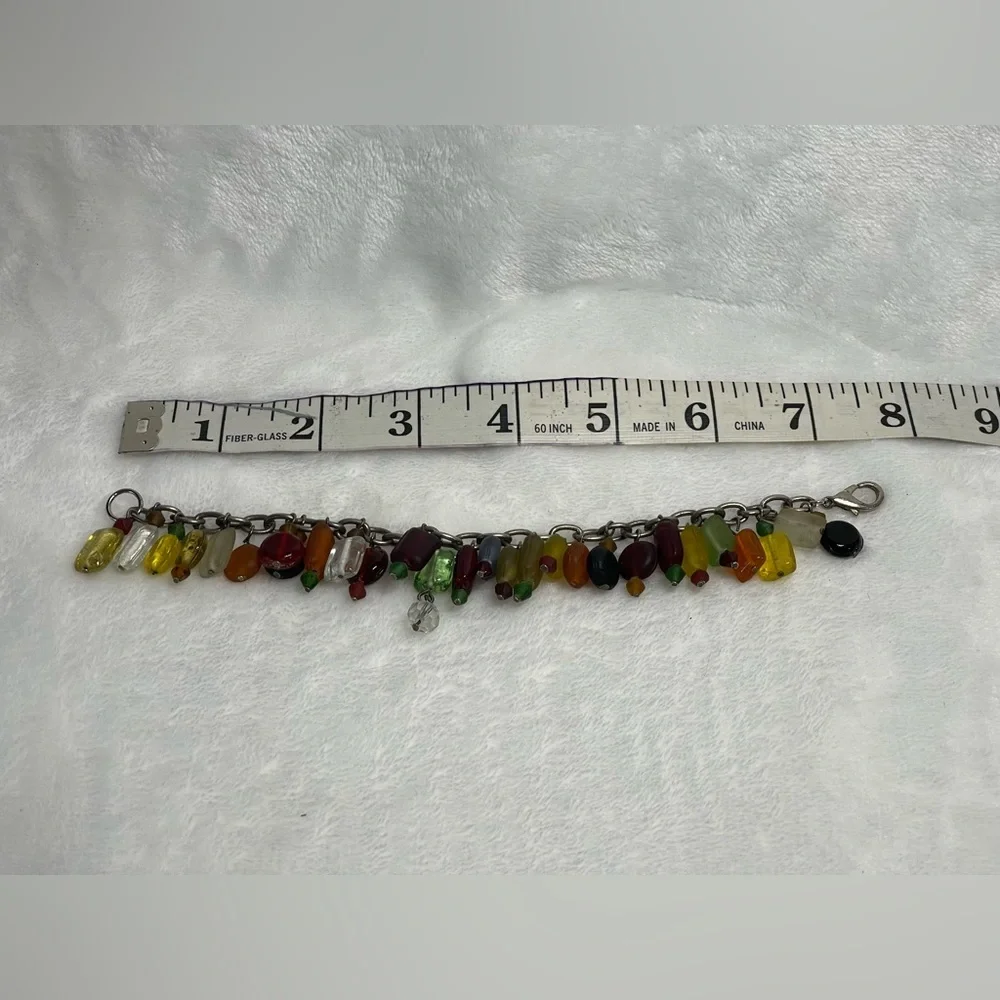 vintage glass this bracelet