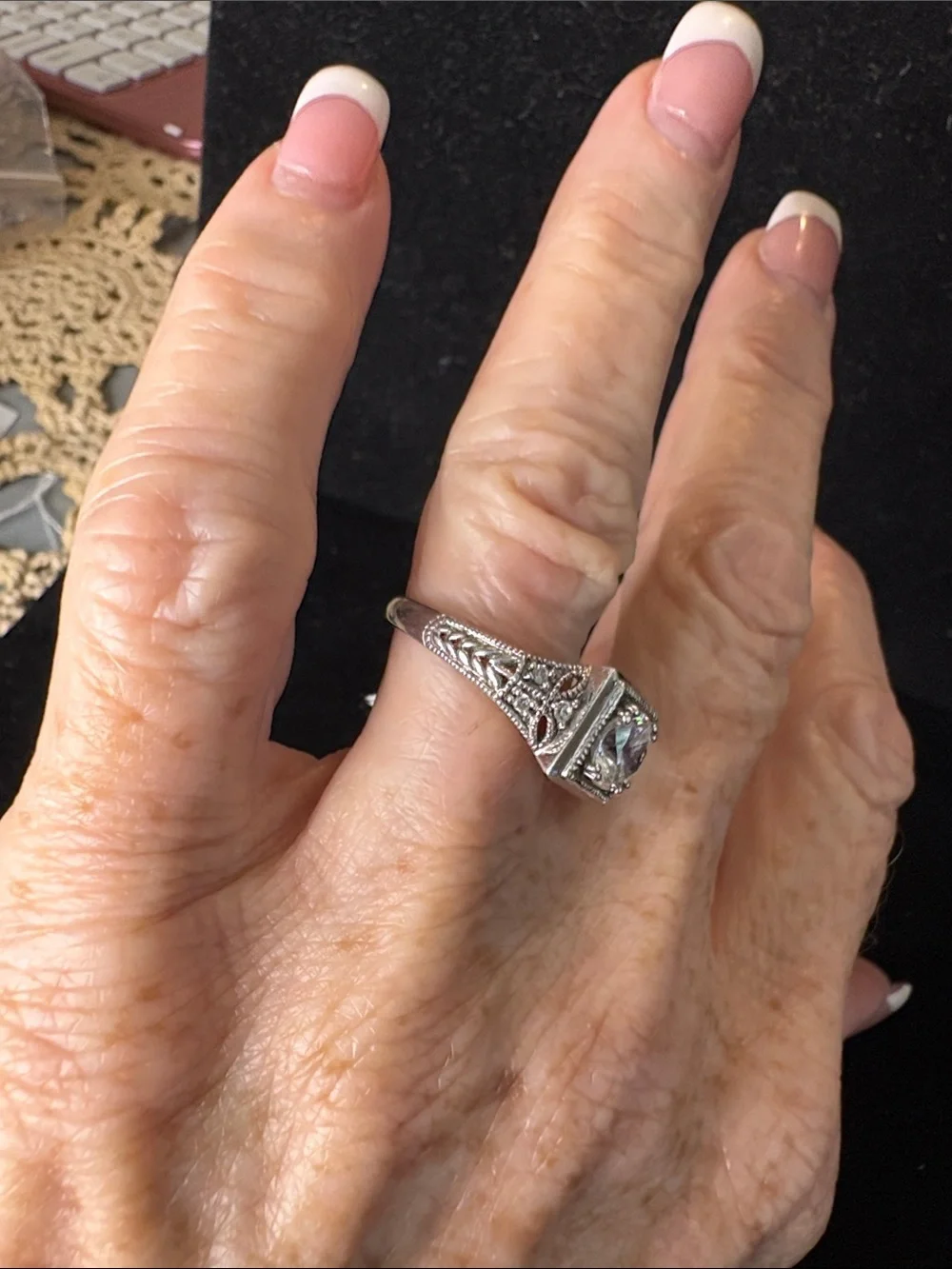 N/A elegant silver