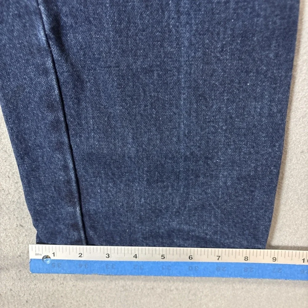 Wrangler 936DSD Men's Straight Slim Fit Dark Stone Denim Blue Jeans 35X34