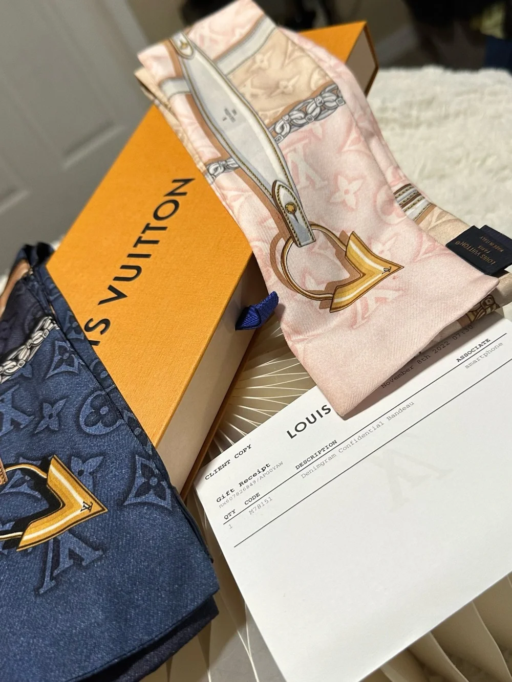 Louis Vuitton pair louis
