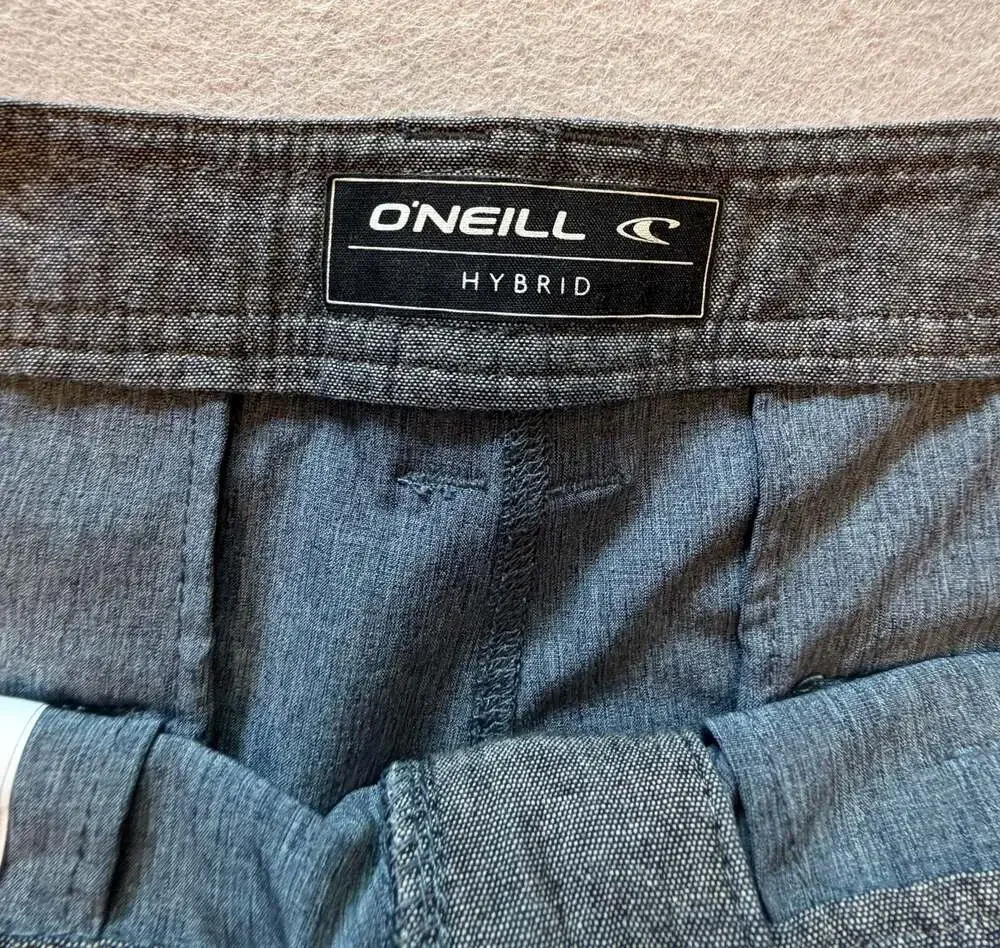 O’Neill Hybrid Stretch Shorts Men’s Size 28 Blue Performance Casual Golf Surf
