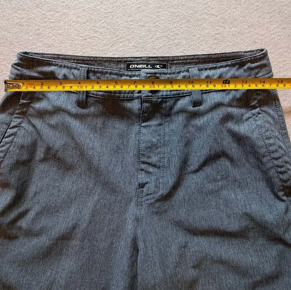 O’Neill Hybrid Stretch Shorts Men’s Size 28 Blue Performance Casual Golf Surf