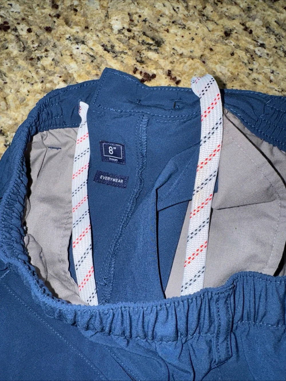 chubbies Men's Deep Blue Flat Front Casual Shorts