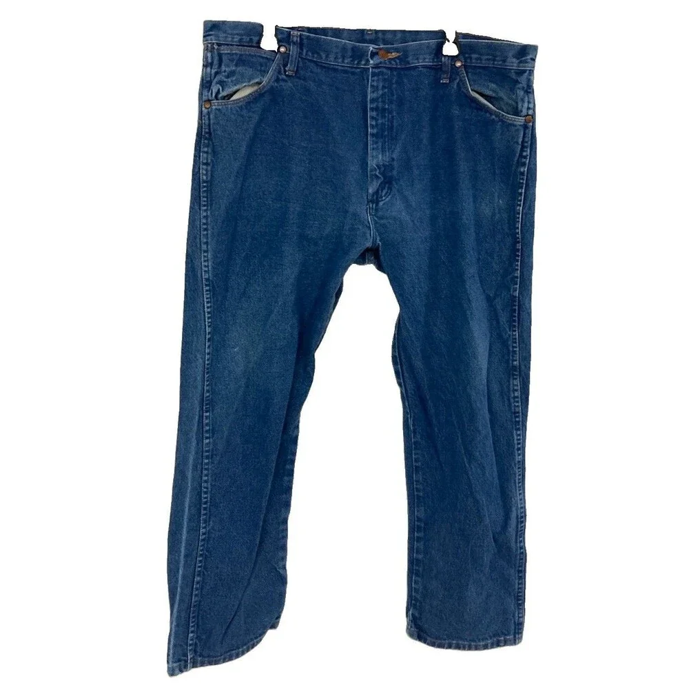 Men's Wrangler Cowboy Cut Jeans 13MWZ Medium Wash Blue Size 40x30