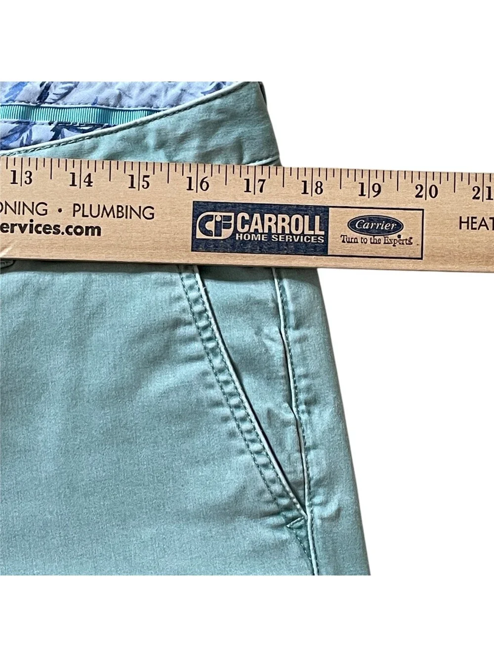 Tommy Bahama Boracay Green Chino Shorts Mens 34x10 Cotton