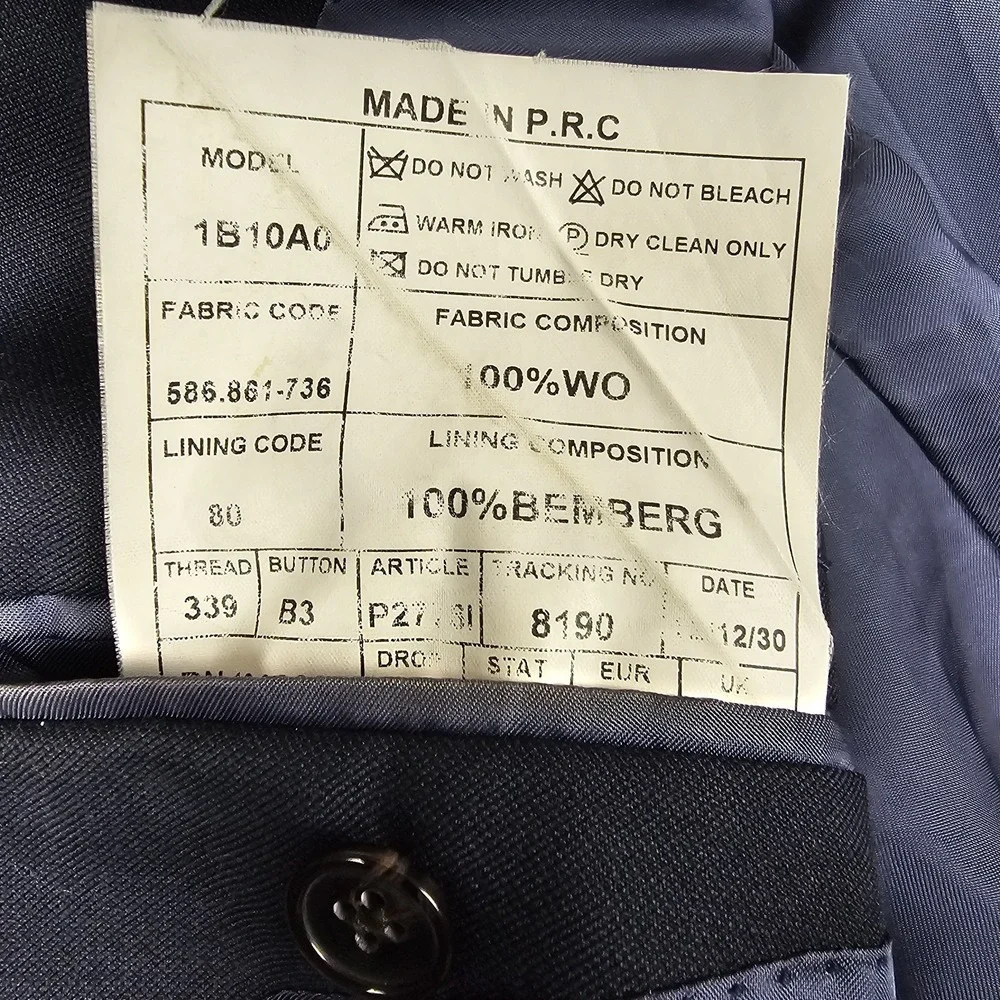 Suitsupply one inside pre