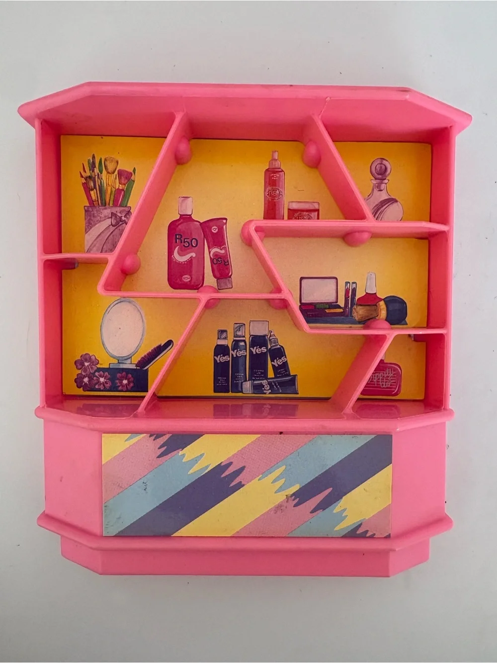 Vintage 1990 Barbie beauty center playset #7397 mattel arco pink vanity