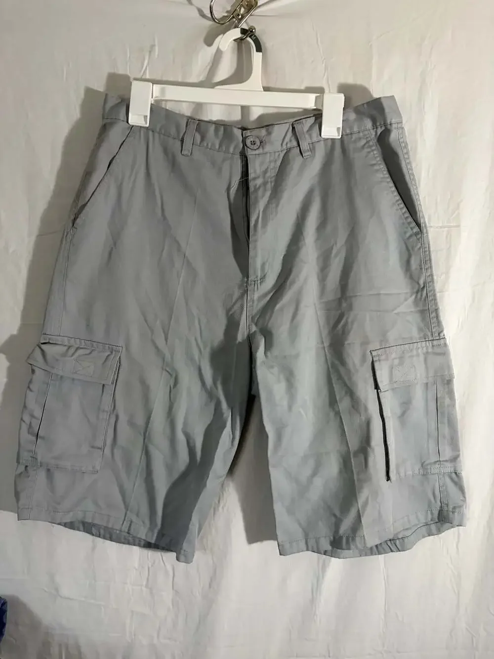 Rizo Men's Gray Cargo Shorts