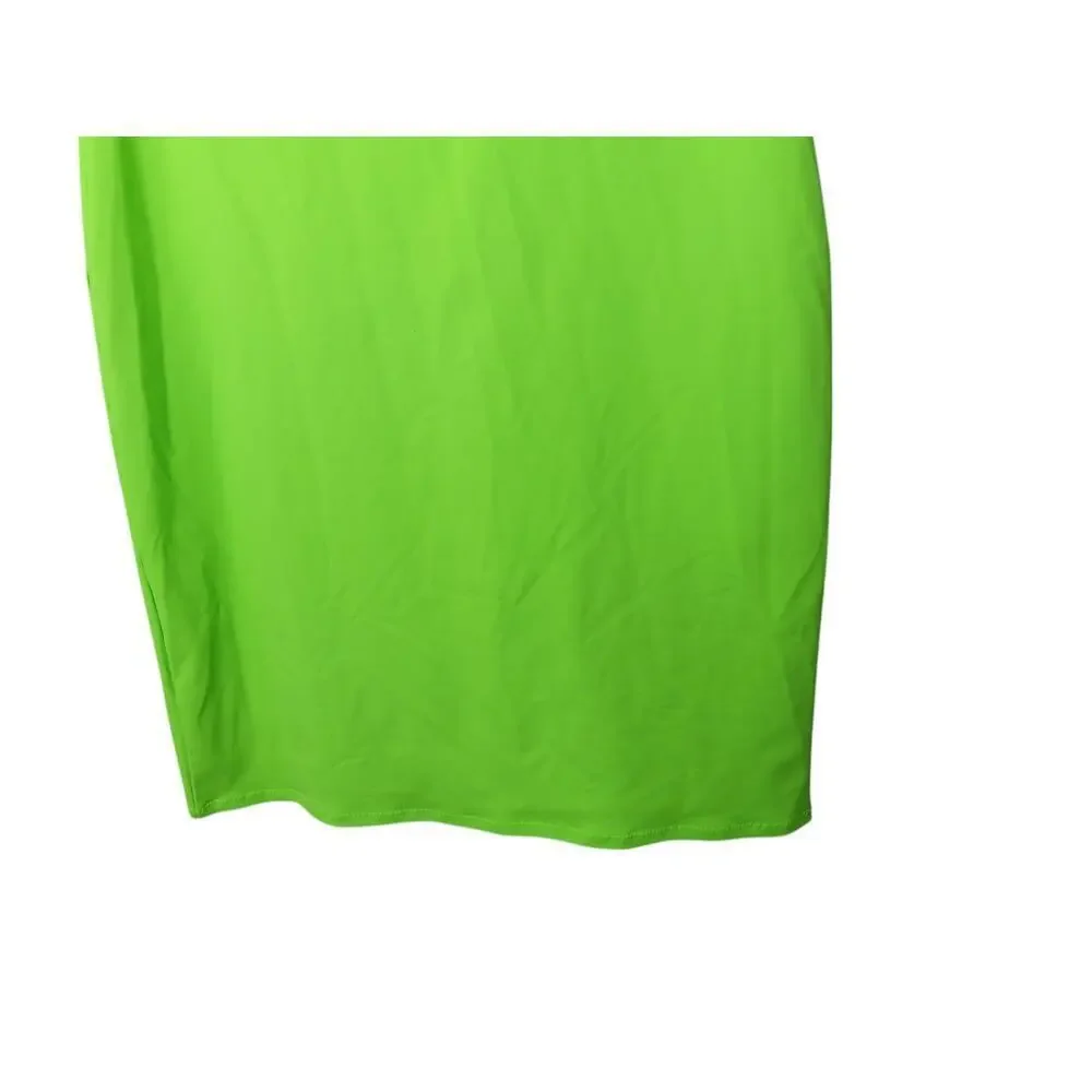 New with Tags Skims Recycled Swim Dress Neon Green Size L