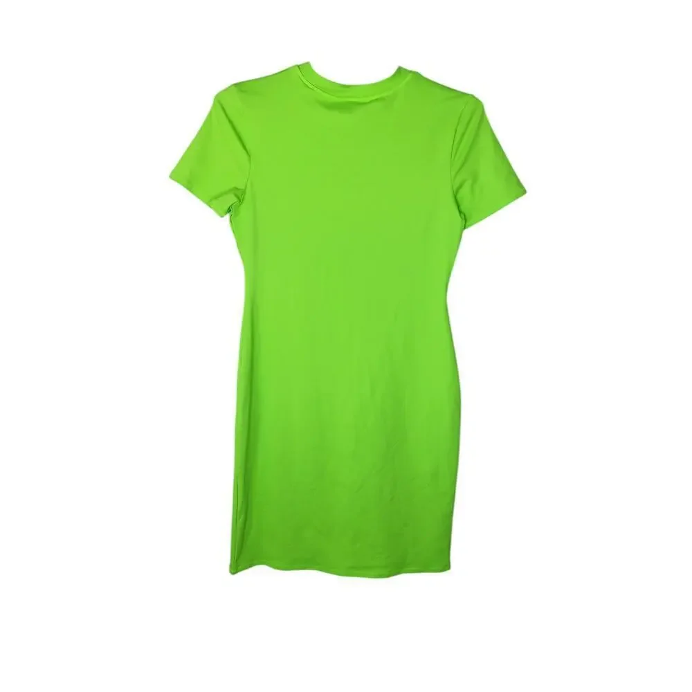 New with Tags Skims Recycled Swim Dress Neon Green Size L
