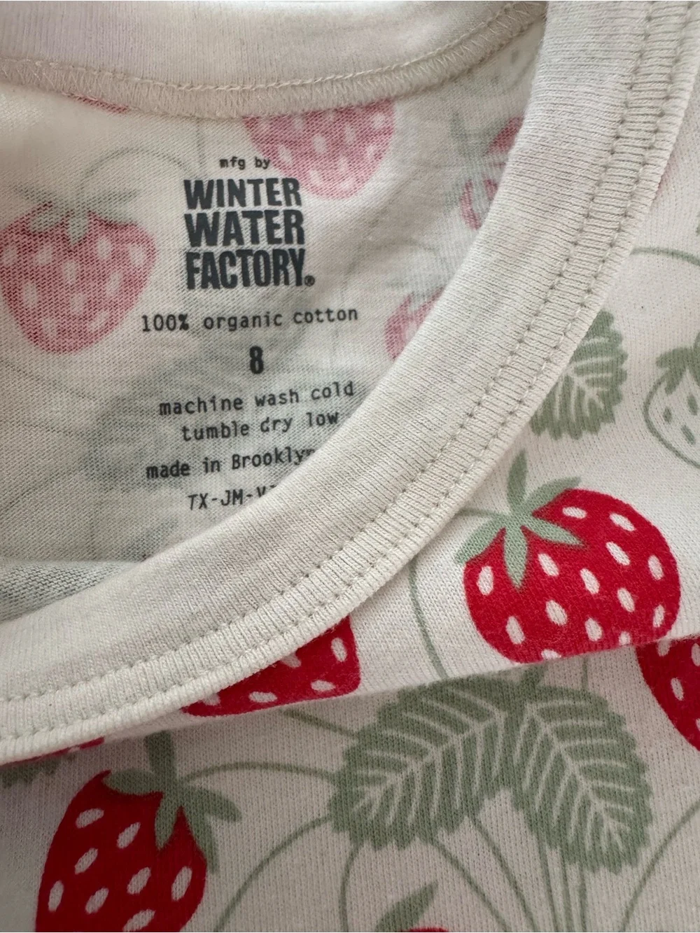 Winter Water Factory 100% cotton