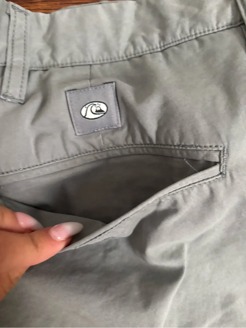 Quiksilver flat front