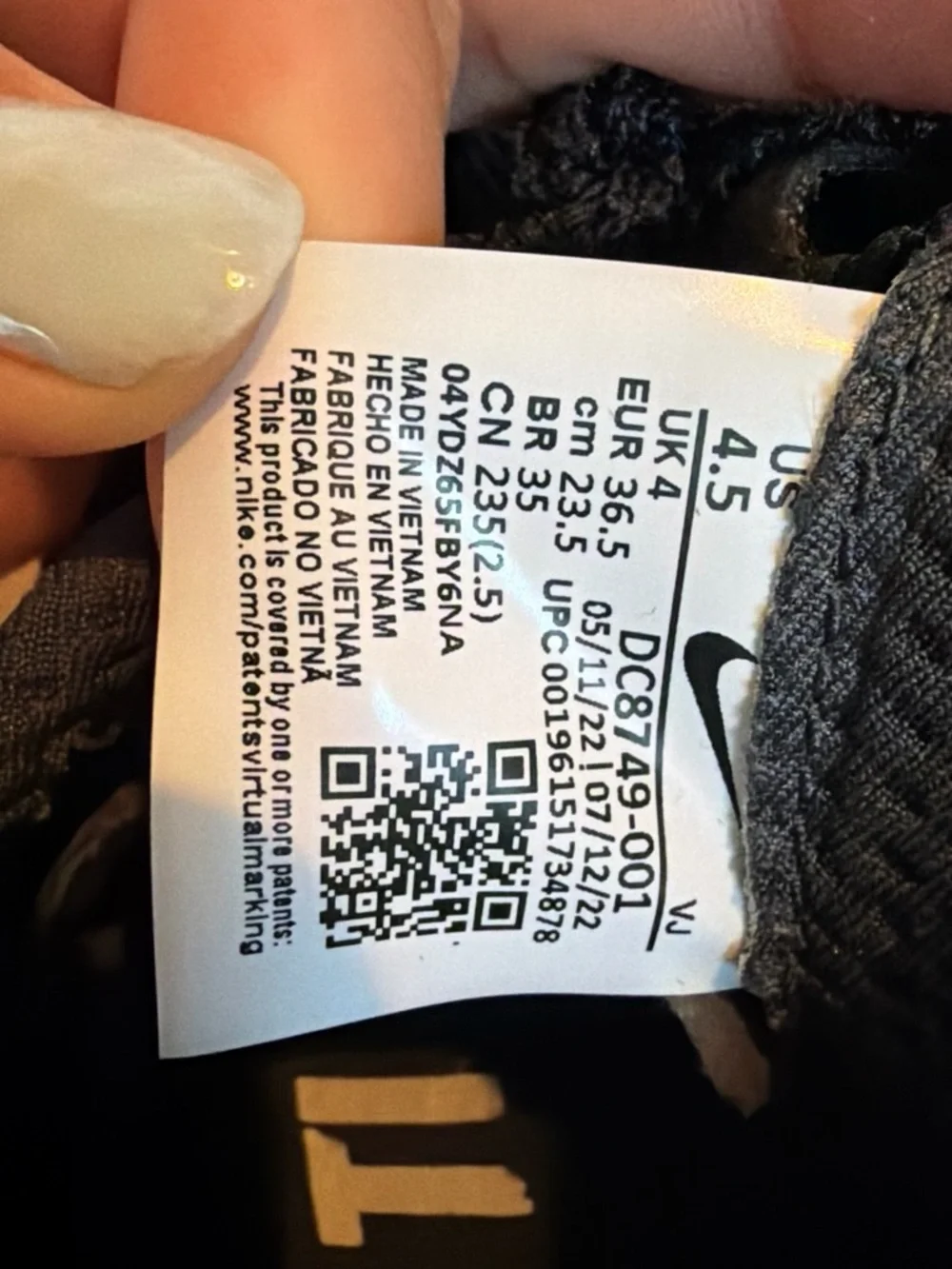 Nike athletic training