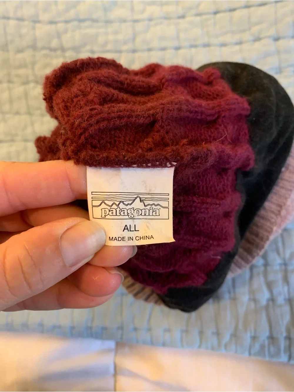 Patagonia cozy beanie