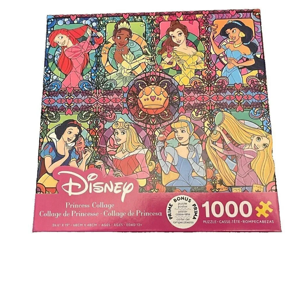 Disney Princess Collage Puzzle by Ceaco 1000 Pieces 26.6
