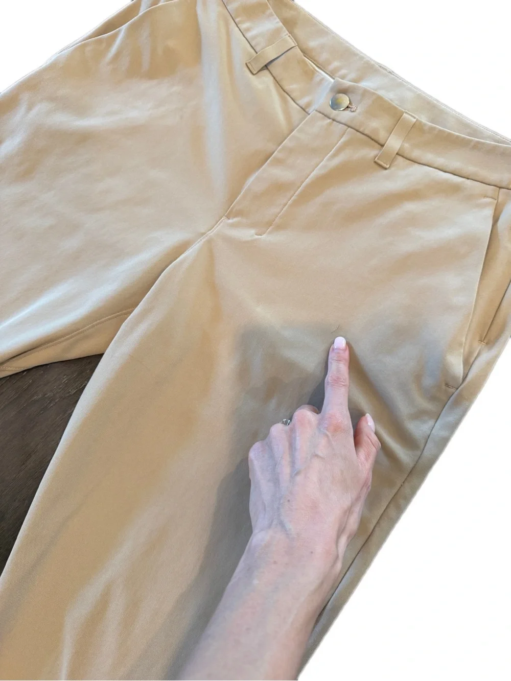 Lululemon ABC Slim-Fit Warpstreme Pants –31x30 – Wacky Khaki